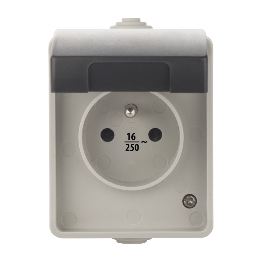 Außensteckdose FRENCH 250V/16A IP54
