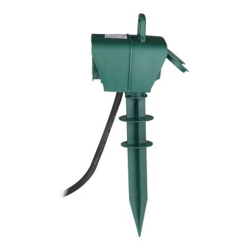 Außensteckdosensäule 4Z 230V IP44
