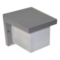 Außenwandleuchte ARIANA 1xE27/40W/230V IP54 grau