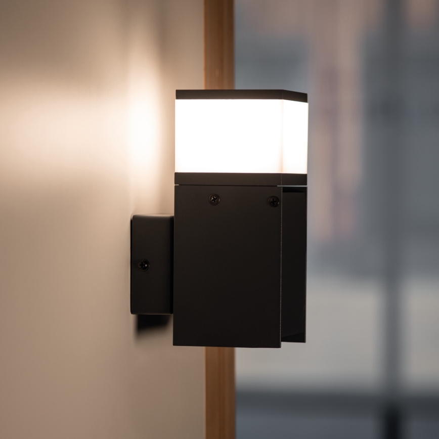 Außenwandleuchte DASTEN 1xG9/11W/230V IP44 Schwarz