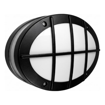 Außenwandleuchte GALLUN 1xE27/60W/230V IP54 schwarz