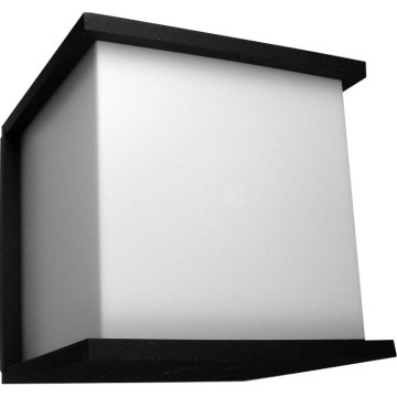 Außenwandleuchte JAVEN 1xE27/60W/230V IP44 schwarz