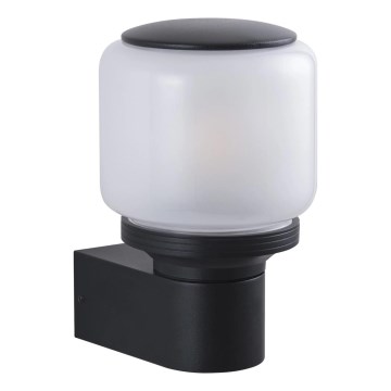 Außenwandleuchte MADRID 1xE27/12W/230V IP44 schwarz