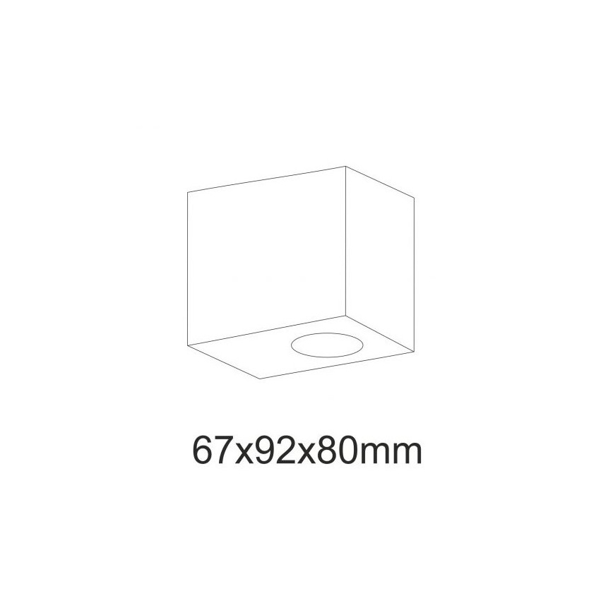 Außenwandstrahler BOSTON 1xGU10/35W/230V IP44