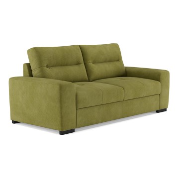 Ausziehbares 3-Sitzer-Schlafsofa COMO, grün