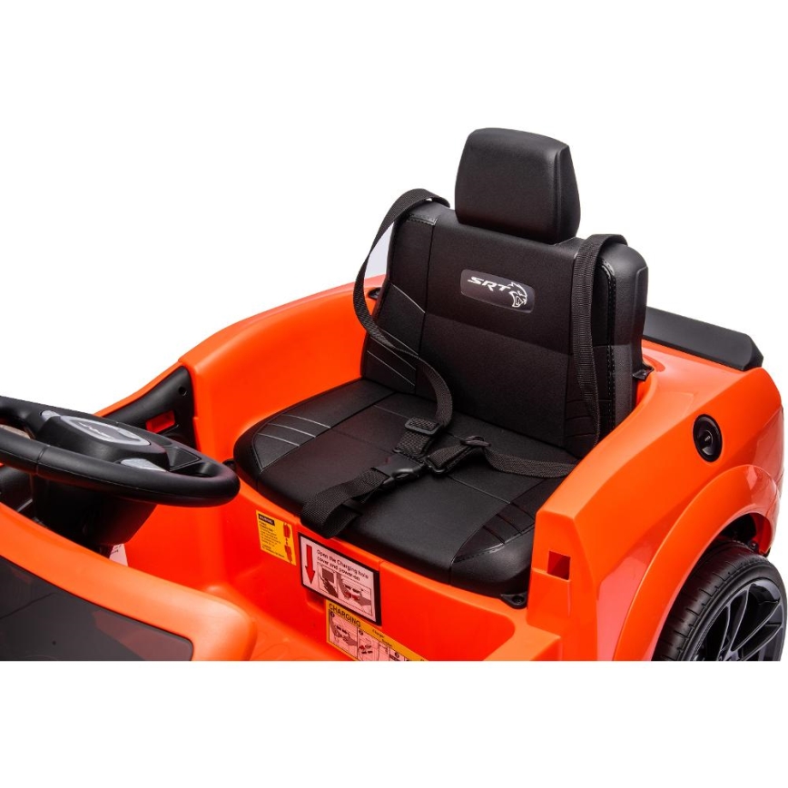 Auto elettrica Dodge Challenger 50W/4500 mAh arancione