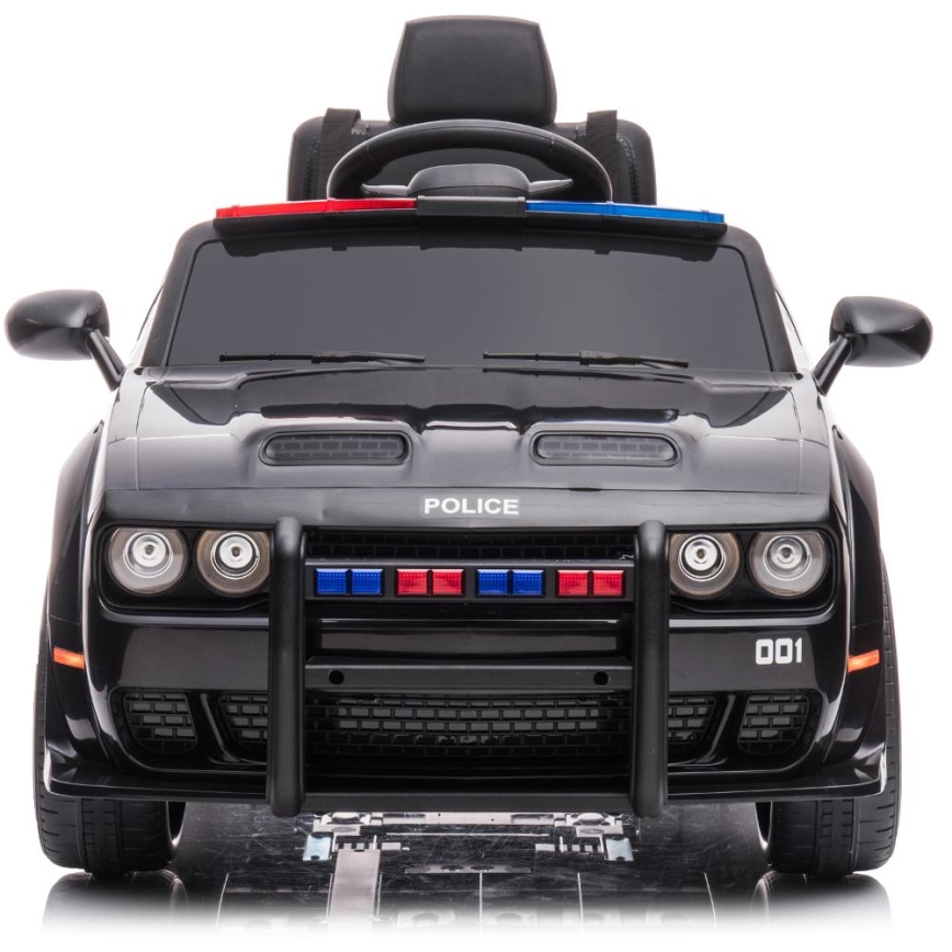 Auto elettrica Dodge Challenger Auto della polizia 50W/4500 mAh  nero/bianco