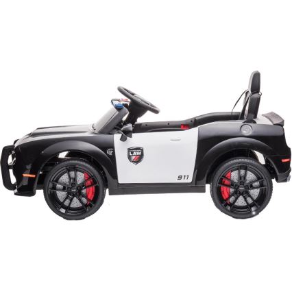Auto elettrica Dodge Challenger Auto della polizia 50W/4500 mAh  nero/bianco