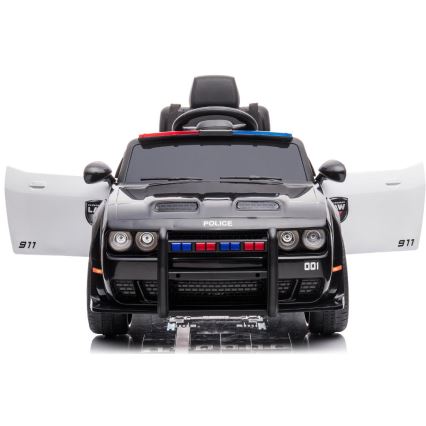 Auto elettrica Dodge Challenger Auto della polizia 50W/4500 mAh  nero/bianco