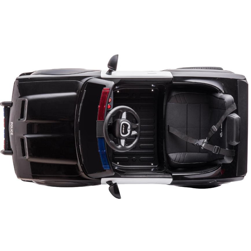 Auto elettrica Dodge Challenger Auto della polizia 50W/4500 mAh  nero/bianco