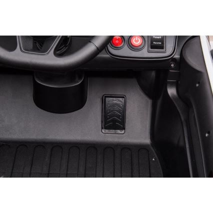 Auto elettrica Dodge Challenger Auto della polizia 50W/4500 mAh  nero/bianco