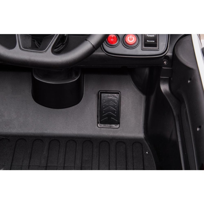 Auto elettrica Dodge Challenger Auto della polizia 50W/4500 mAh  nero/bianco