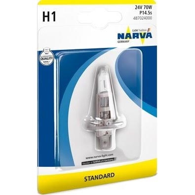 Auto-Lampe H1 P14.5s/70W/24V - Narva 48702NVAB1