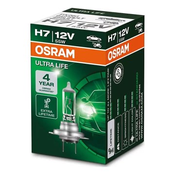 Auto-Lampe ULTRA LIFE H7 PX26d/55W/12V - Osram