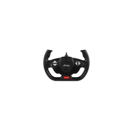 Auto radiocomandata Jeep Wrangler Rubicon RASTAR, alimentata da 5xAA + 2xAA, nera
