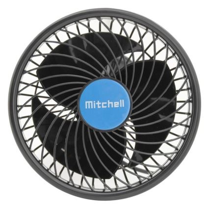 Auto-Ventilator mit Saugnapf 9W/12V schwarz
