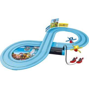 Autorennbahn CARRERA FIRST PAW Patrol, 4× LR14, 2,4 m