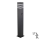 Auβenleuchte mit Sensor TEKSAS 1xE27/12W/230V IP44 74 cm Graphit