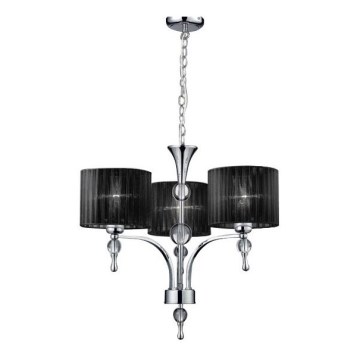 Azzardo AZ0498 - Lampadario con catena IMPRESS 3xE27/60W/230V