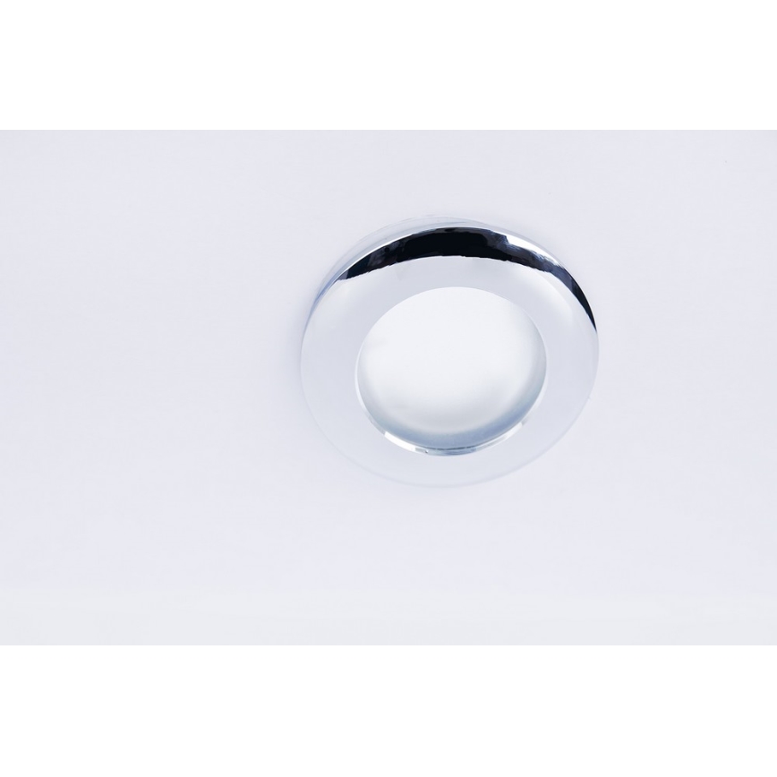 Azzardo AZ0810 - Luminaire encastrable salle de bain EMILIO 1xGU10/50W/230V IP54