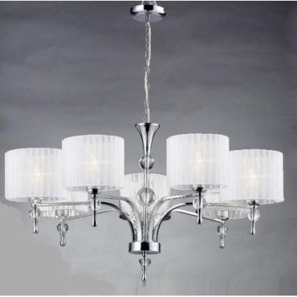 Azzardo AZ1106 - Kronleuchter an der Kette IMPRESS 7xE27/60W/230V