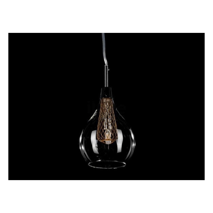 Azzardo AZ1687 - Lampadario a sospensione con filo ELEKTRA 1xG9/40W/230V