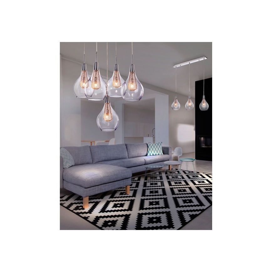 Azzardo AZ1689 - Hängeleuchte ELEKTRA 3xG9/40W/230V