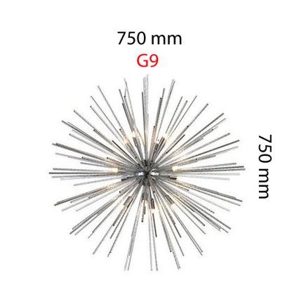 Azzardo AZ2119 - Design-Lampenschirm für Hängeleuchte G9 d 750mm