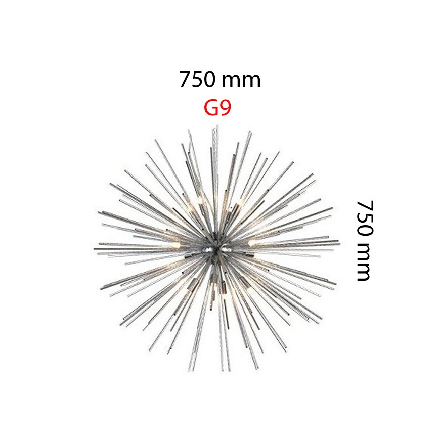 Azzardo AZ2119 - Design-Lampenschirm für Hängeleuchte G9 d 750mm
