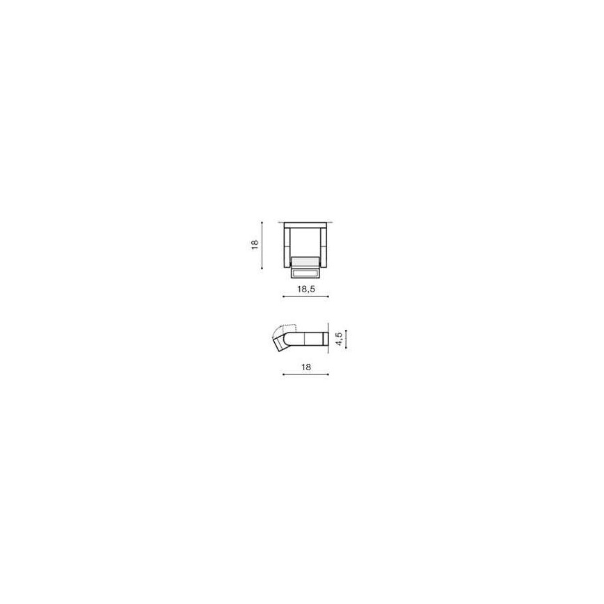 Azzardo AZ2132 - Applique murale LED d'extérieur FRAME LED/8W/230V IP54
