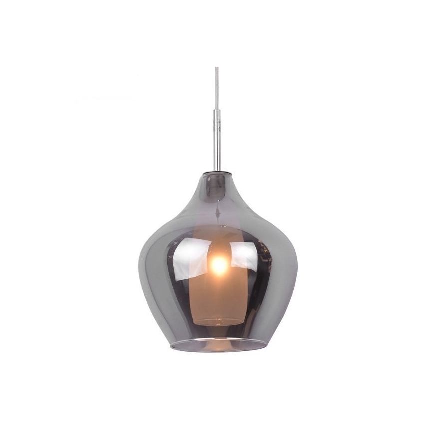 Azzardo AZ2148 - Suspension avec fil AMBER MILANO 1xG9/40W/230V