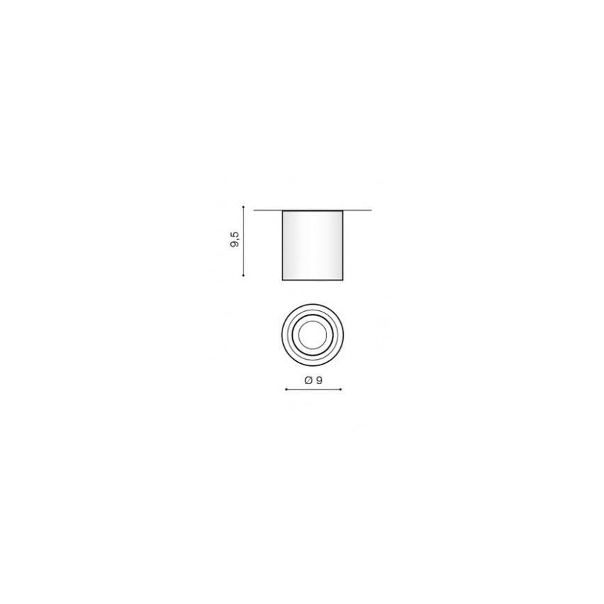 Azzardo AZ2690 - Badezimmer Deckenleuchte BRANT 1xGU10/50W/230V IP44