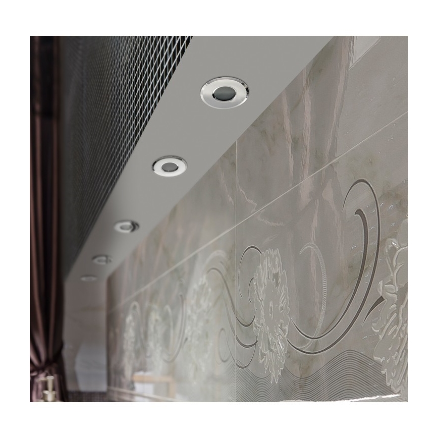 Azzardo AZ2692 - Lampada da incasso per esterni OSCAR 1XGU5,3/50W/230V IP44