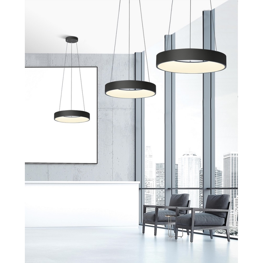 Azzardo AZ2728 - Lustre LED dimmable sur câble SOVANA LED/50W/230V + télécommande