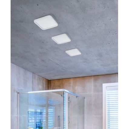 Azzardo AZ2837 - Lampada LED da incasso per bagni SLIM 1xLED/12W/230V IP44 CRI 90