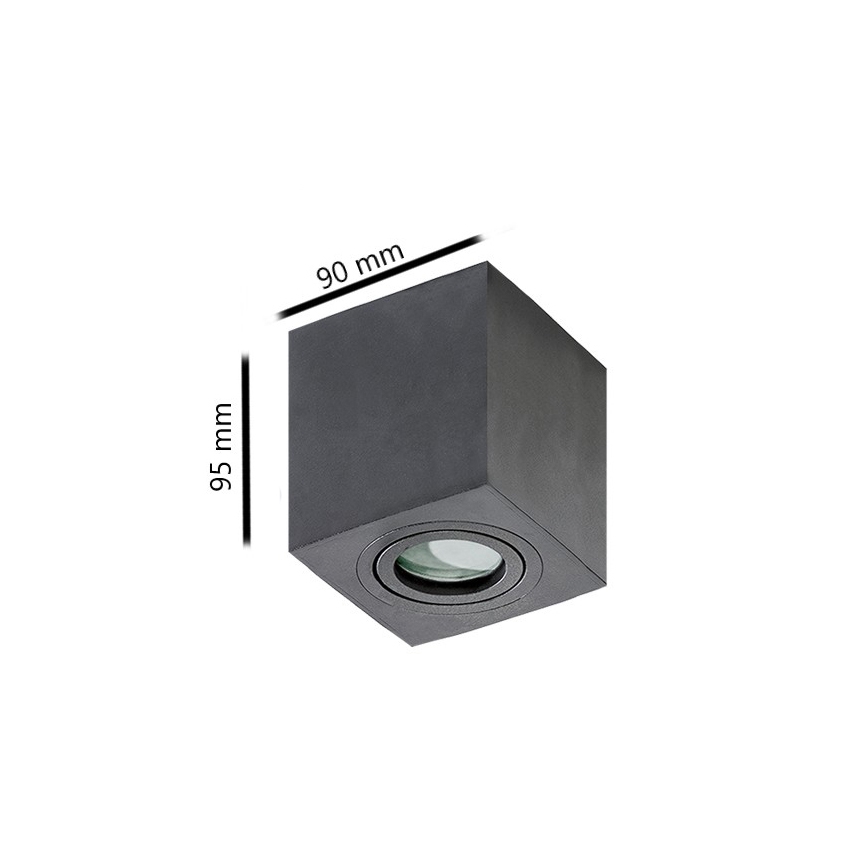 Azzardo AZ2878 - Plafoniera da bagno BRANT 1xGU10/50W/230V IP44