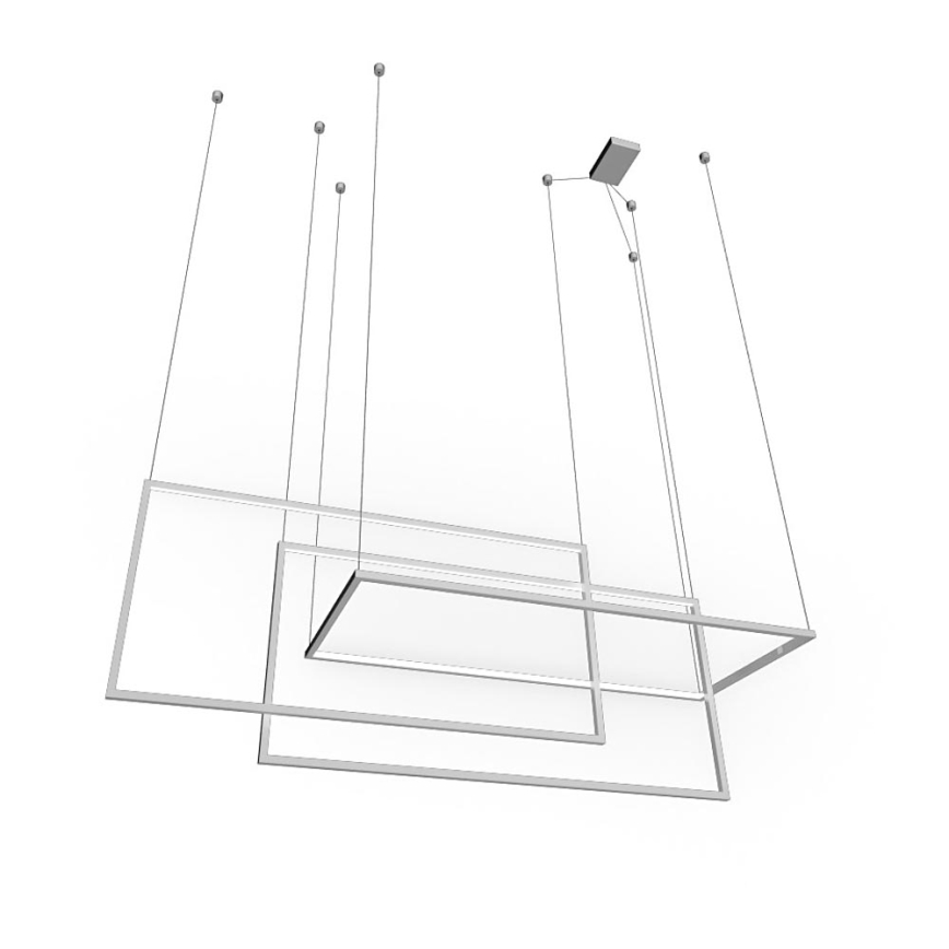 Azzardo AZ2915 - LED dimmbare Hängeleuchte an Seil METRIC 1xLED/135W/230V