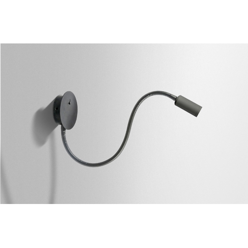 Azzardo AZ2943 - Faretto da parete a LED NOGAT LED/3W/230V