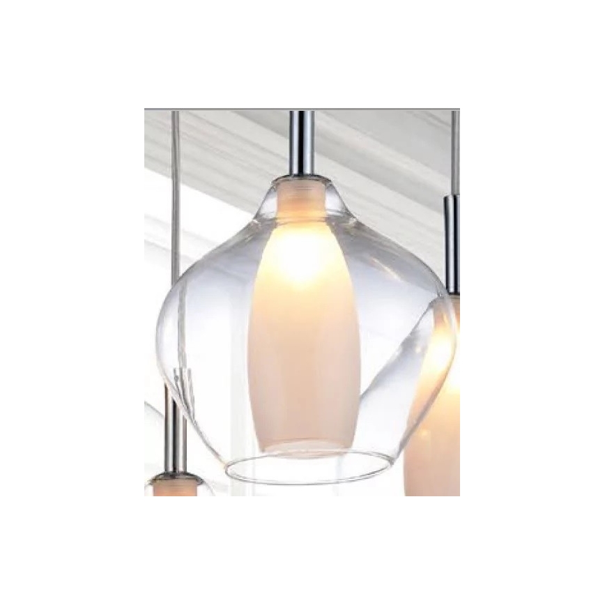 Azzardo AZ3074 - Lampadario a sospensione con filo AMBER 1xG9/40W/230V