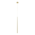 Azzardo AZ3156 - Lampadario LED a sospensione con filo LOUISE LED/3W/230V oro