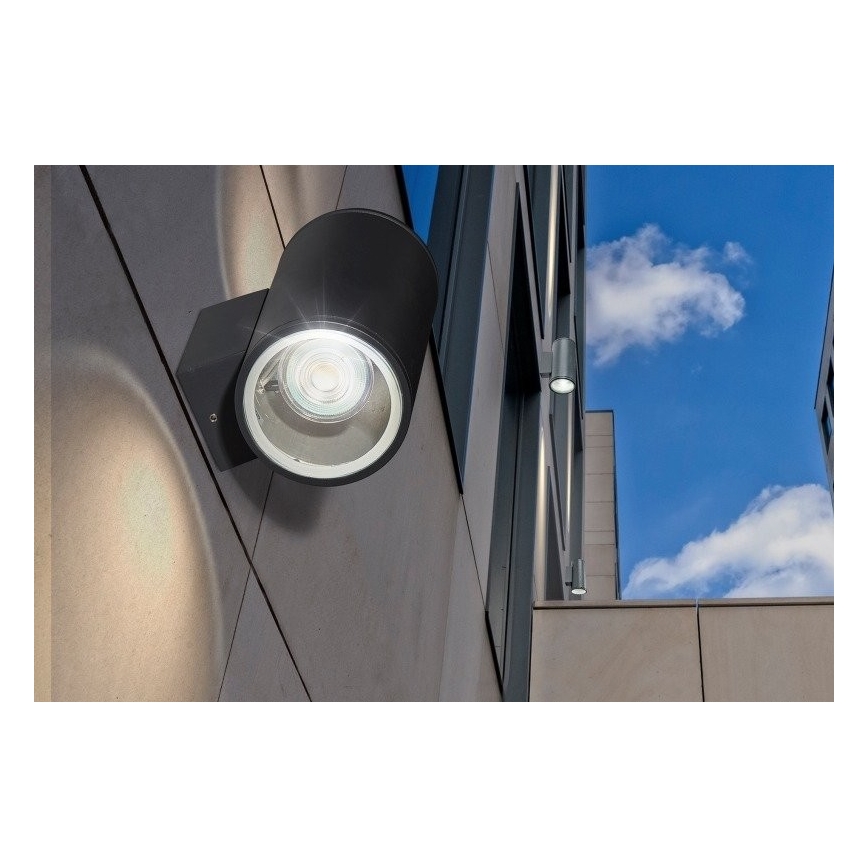Azzardo AZ3319 - Applique murale extérieur JOE 2xGU10/35W/230V IP54