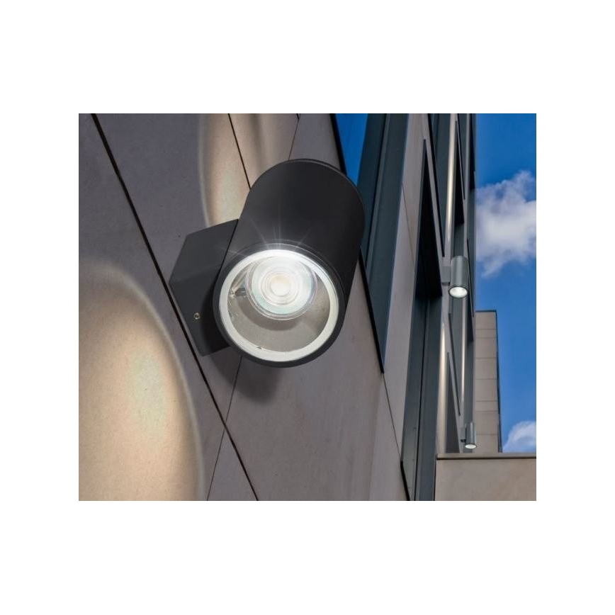 Azzardo AZ3320 - Applique da esterno JOE 2xGU10/35W/230V IP54