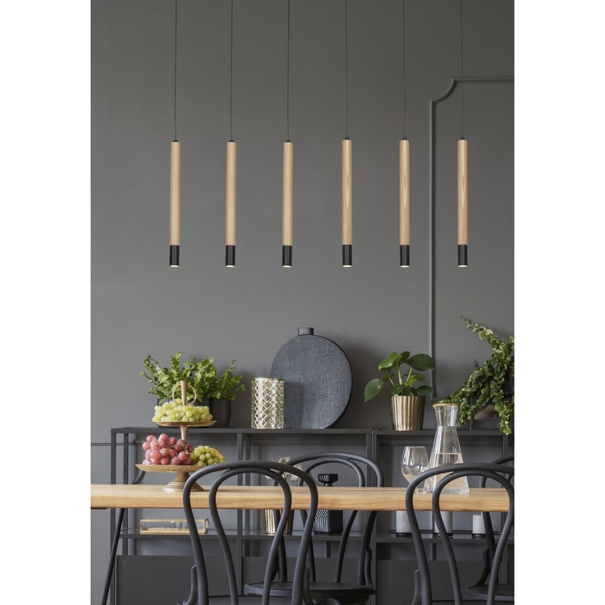 Azzardo AZ3340 - Lampadario LED a sospensione con filo IZOLDA 6xLED/5W/230V