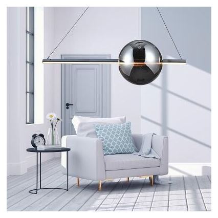 Azzardo AZ3351 - Lampadario a sospensione con filo LED dimmerabile SANDRA LED/36W/230V