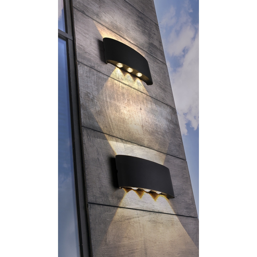 Azzardo AZ3484 - Applique a LED da esterno GINNA LED/6W/230V IP54