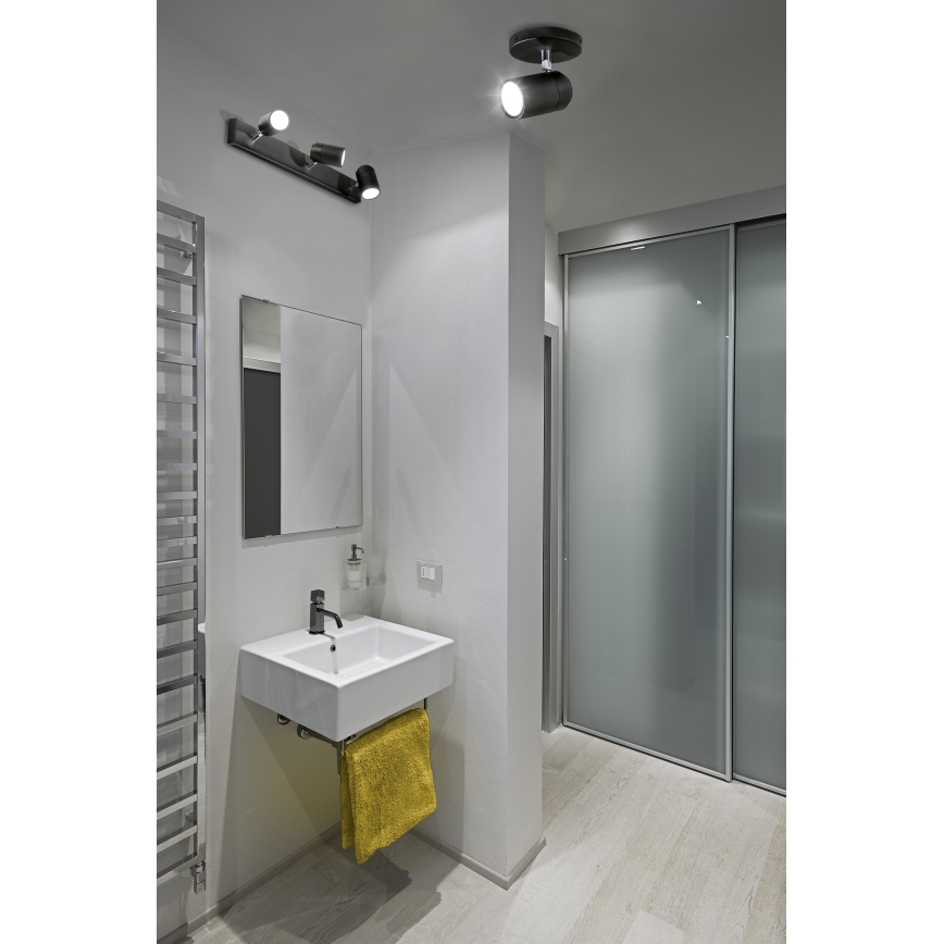 Azzardo AZ4136 - Faretto da bagno NOEMIE 1xGU10/35W/230V IP44