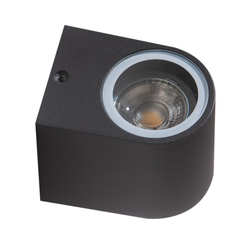 Azzardo AZ4265 - Applique murale d'extérieur RIMINI 1xGU10/35W/230V IP54 arrondi