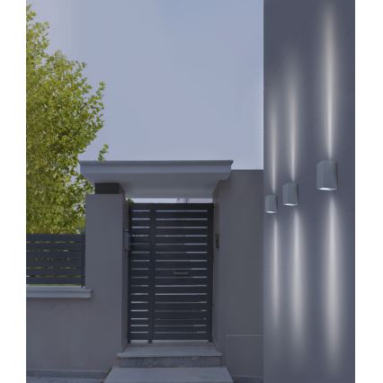 Azzardo AZ4267 - Applique murale d'extérieur RIMINI 1xGU10/35W/230V IP54 carré