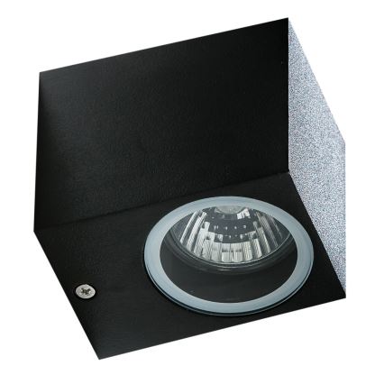 Azzardo AZ4267 - Applique murale d'extérieur RIMINI 1xGU10/35W/230V IP54 carré