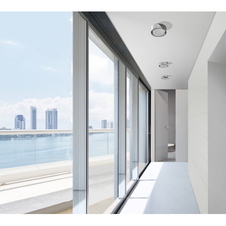 Azzardo AZ4389 - LED Spot encastrable salle de bain KASTORIA LED/7W/230V IP44 noir